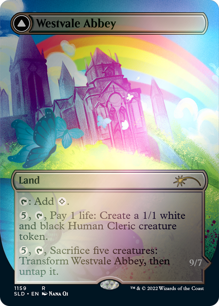 Westvale Abbey (SLD-1159) - Secret Lair Drop (Borderless) Foil