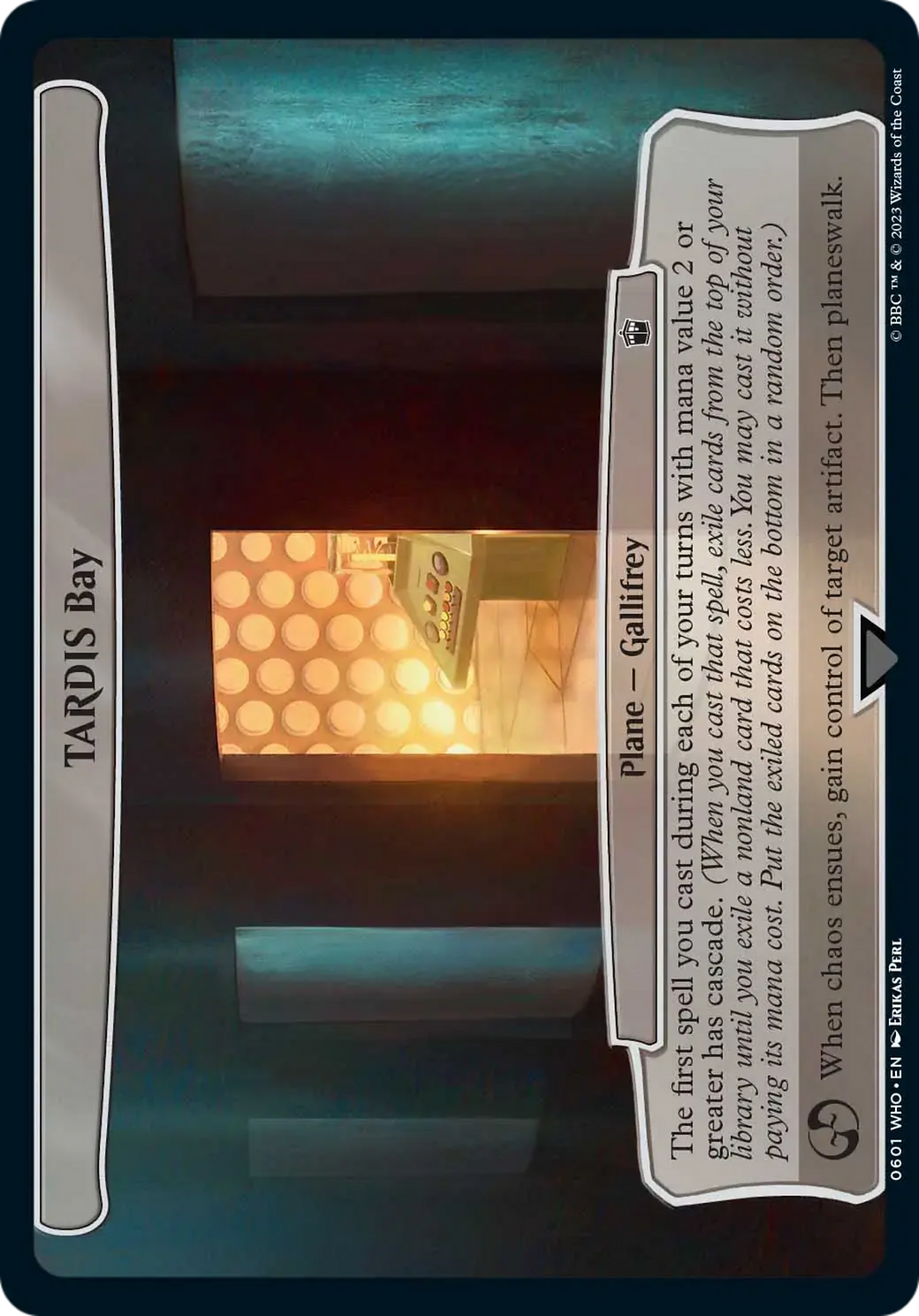 TARDIS Bay [Doctor Who] | The CG Realm