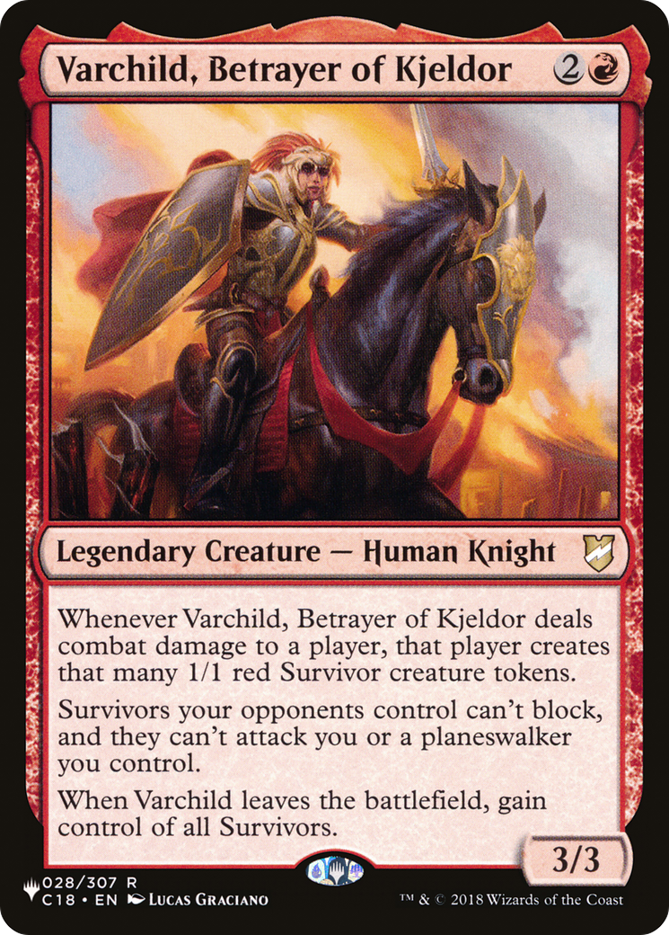 Varchild, Betrayer of Kjeldor [The List] | The CG Realm