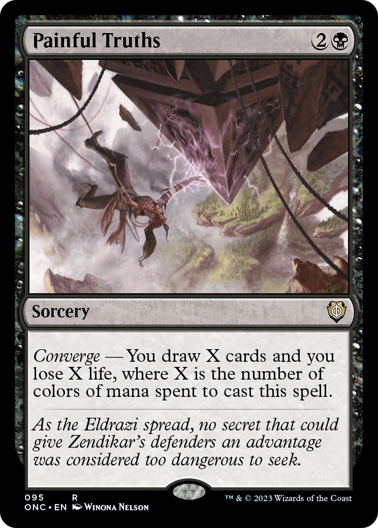 Painful Truths (ONC-095) - Phyrexia: All Will Be One Commander