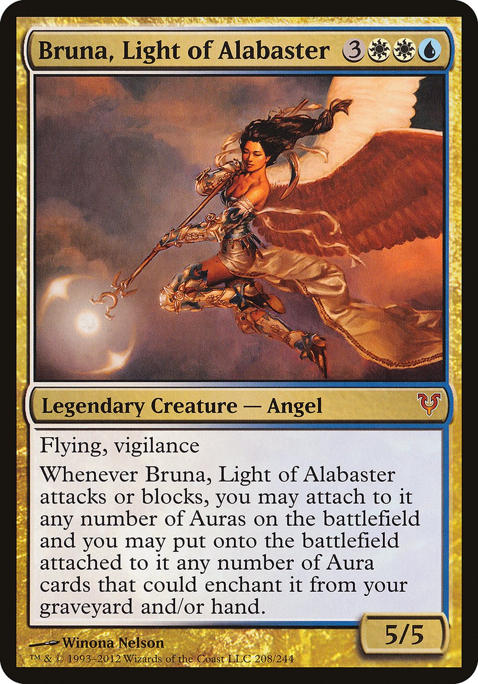 Bruna, Light of Alabaster (Oversized) [Open the Helvault] | The CG Realm