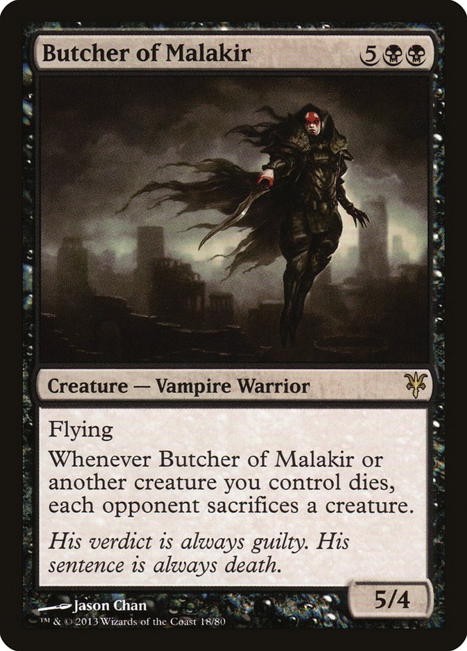 Butcher of Malakir (DDK-018) - Duel Decks: Sorin vs. Tibalt