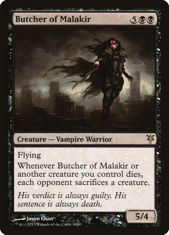 Butcher of Malakir (DDK-018) - Duel Decks: Sorin vs. Tibalt
