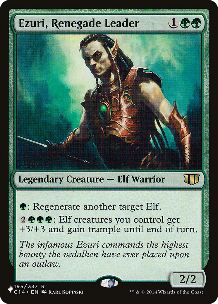 Ezuri, Renegade Leader [The List] | The CG Realm