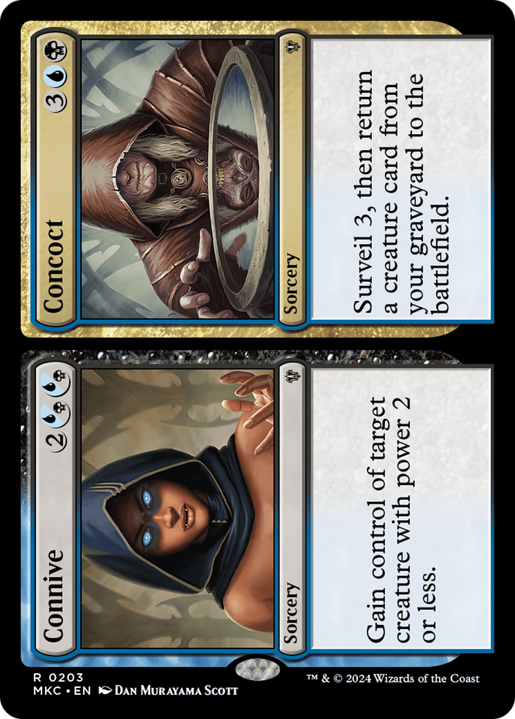Connive // Concoct [Murders at Karlov Manor Commander] | The CG Realm