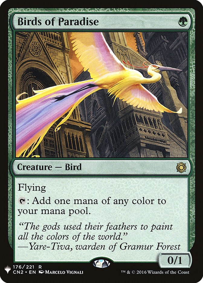 Birds of Paradise [Mystery Booster] | The CG Realm