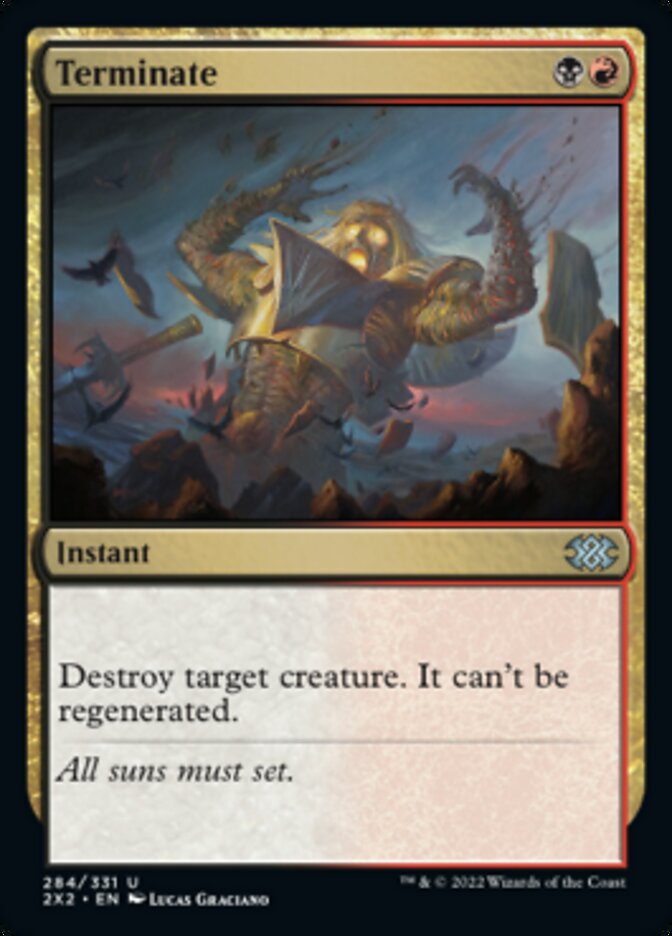 Terminate [Double Masters 2022] | The CG Realm