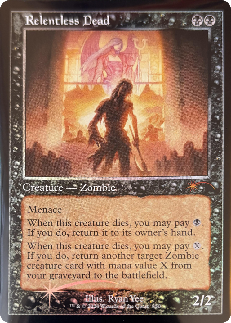 Relentless Dead (Retro Frame) [Secret Lair Drop Series] | The CG Realm