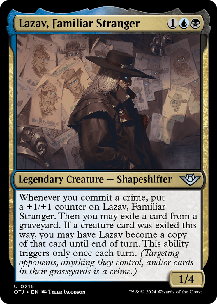 Lazav, Familiar Stranger [Outlaws of Thunder Junction] | The CG Realm