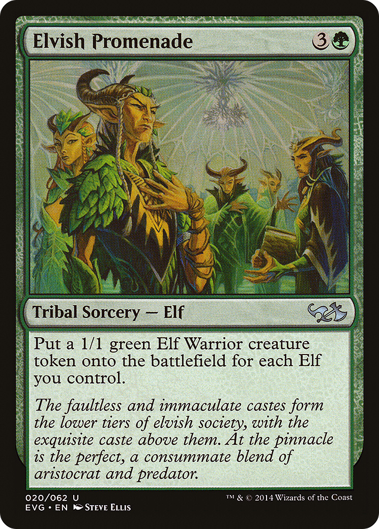 Elvish Promenade (DD3-020) - Duel Decks Anthology: Elves vs. Goblins