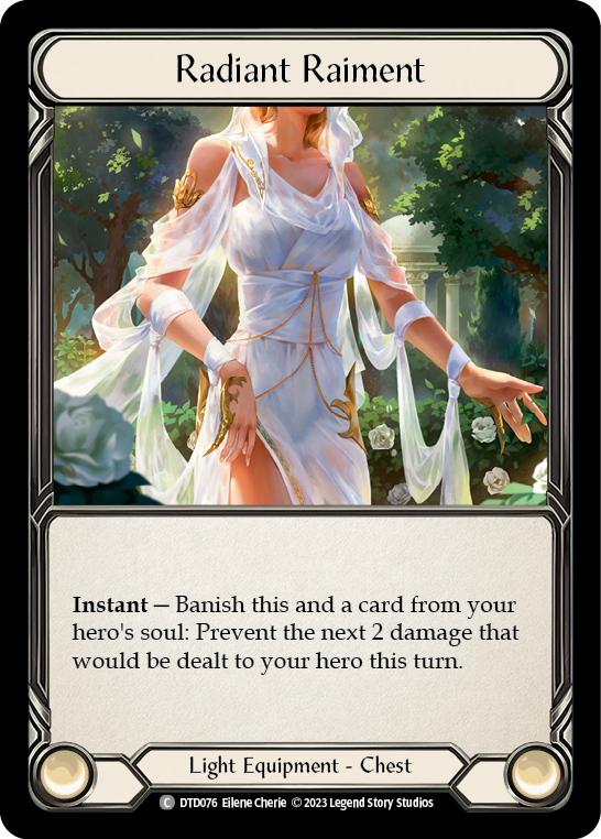 Radiant Raiment [DTD076] (Dusk Till Dawn)  Cold Foil | The CG Realm