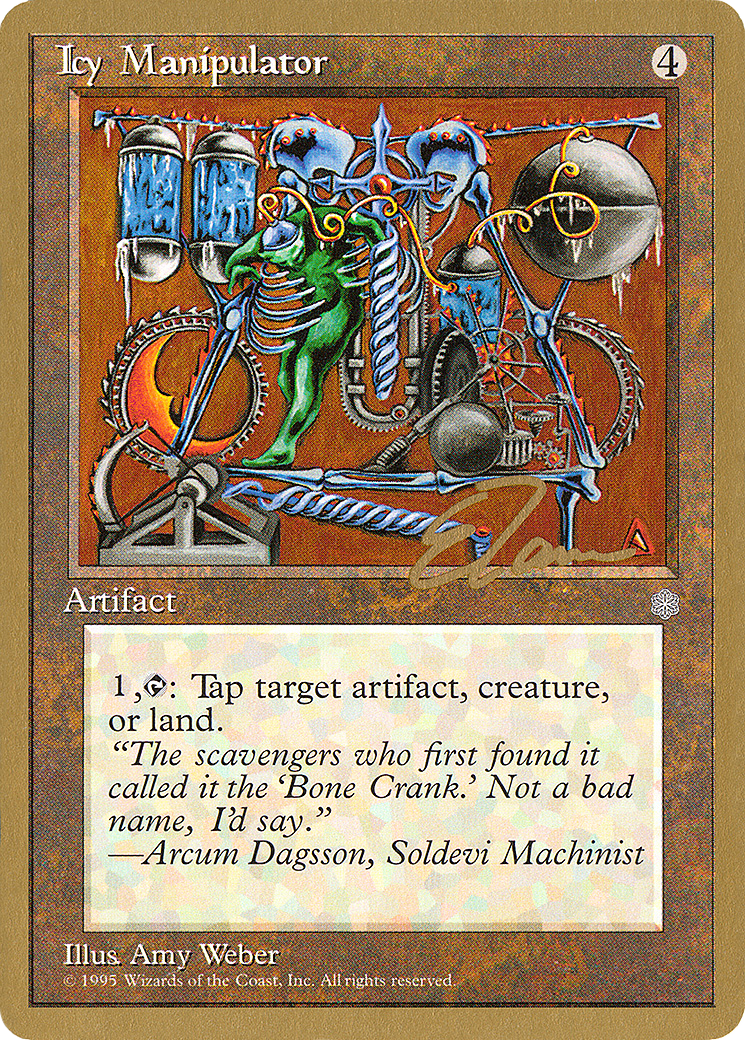 Icy Manipulator - 1996 Eric Tam (ICE) (WCD-) - Pro Tour Collector Set