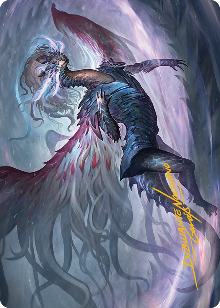 Shiko, Paragon of the Way Art Card (37/54) [Tarkir: Dragonstorm Art Series] | The CG Realm
