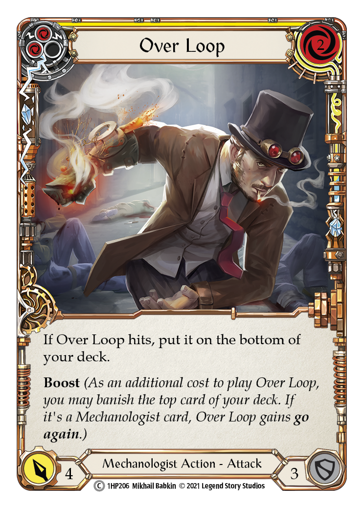 Over Loop (Yellow) [1HP206] (History Pack 1) | The CG Realm