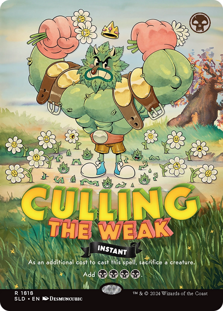 Culling the Weak (Rainbow Foil) [Secret Lair Drop Series] | The CG Realm