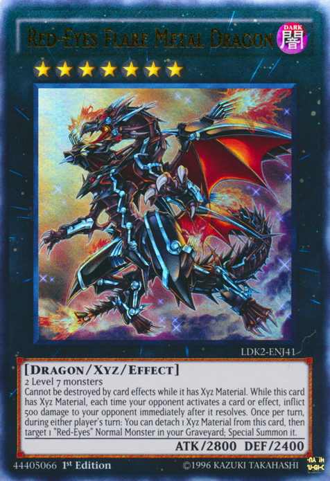 Red-Eyes Flare Metal Dragon [LDK2-ENJ41] Ultra Rare | The CG Realm