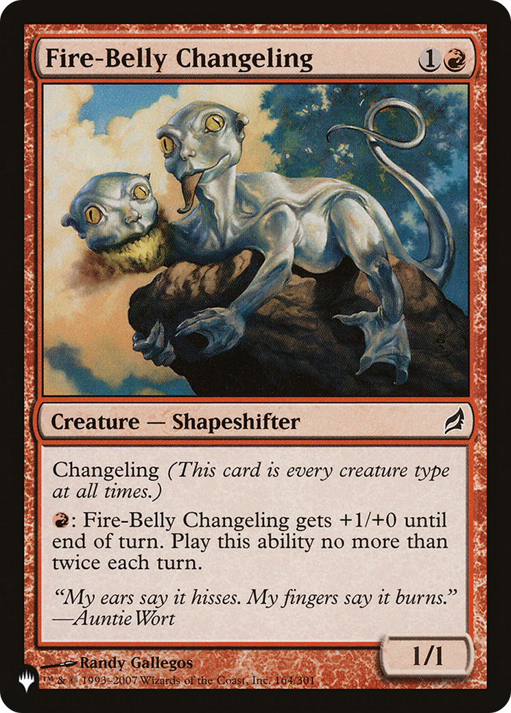 Fire-Belly Changeling [The List] | The CG Realm