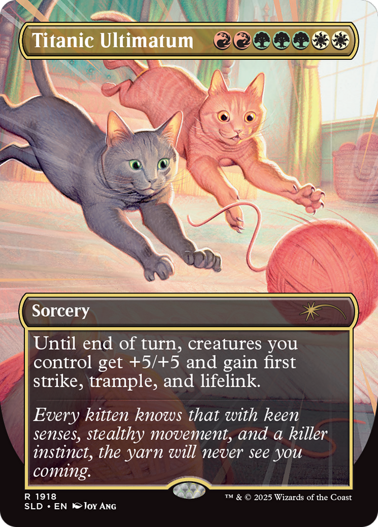 Titanic Ultimatum (1918) (Rainbow Foil) [Secret Lair Drop Series] | The CG Realm