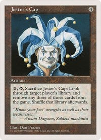 Jester's Cap (Oversized) [Oversize Cards] | The CG Realm