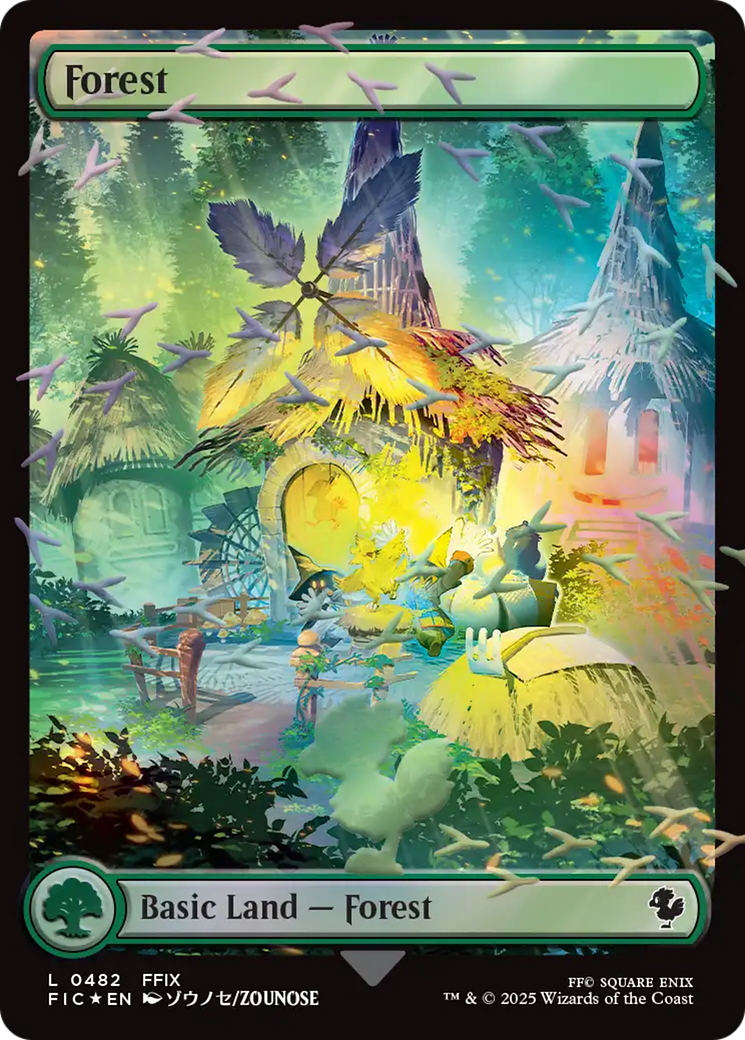 Forest (Chocobo Track Foil) [FINAL FANTASY Commander] | The CG Realm