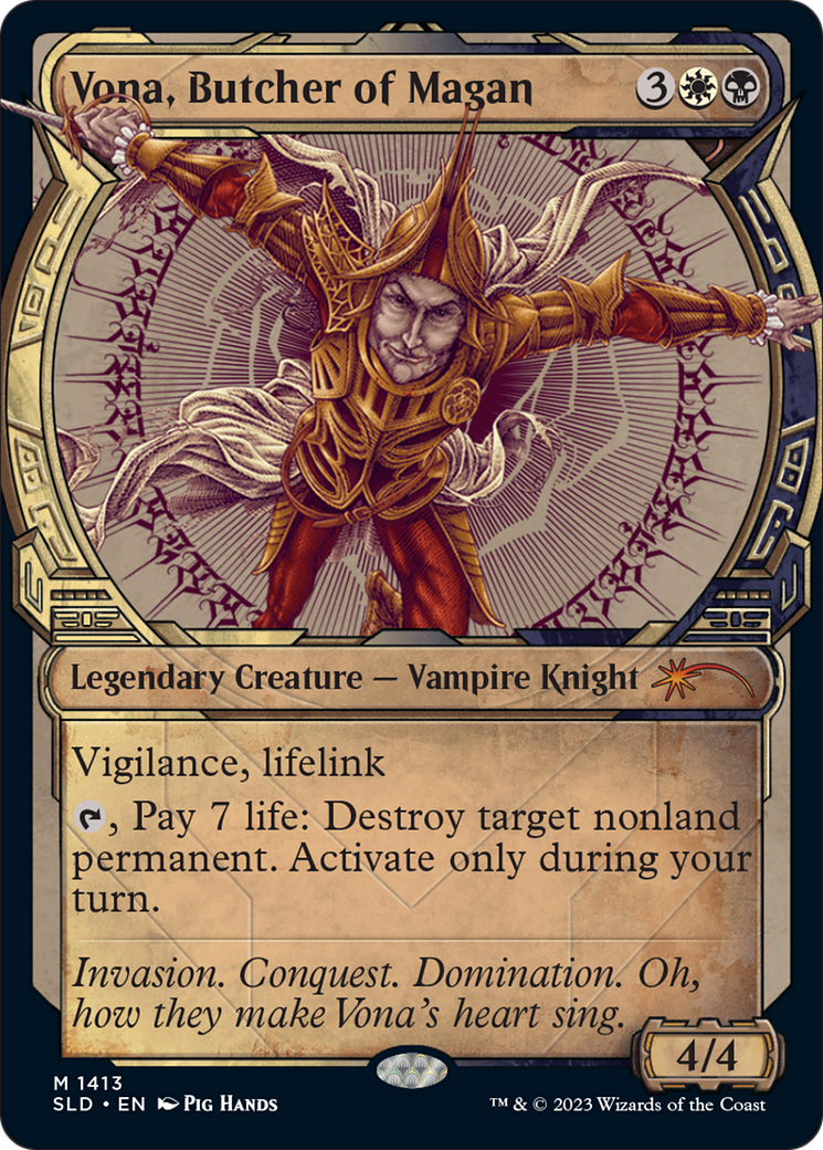 Vona, Butcher of Magan (Rainbow Foil) [Secret Lair Drop Series] | The CG Realm