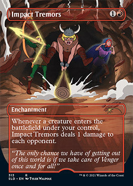Impact Tremors (Borderless) [Secret Lair Drop Series] | The CG Realm