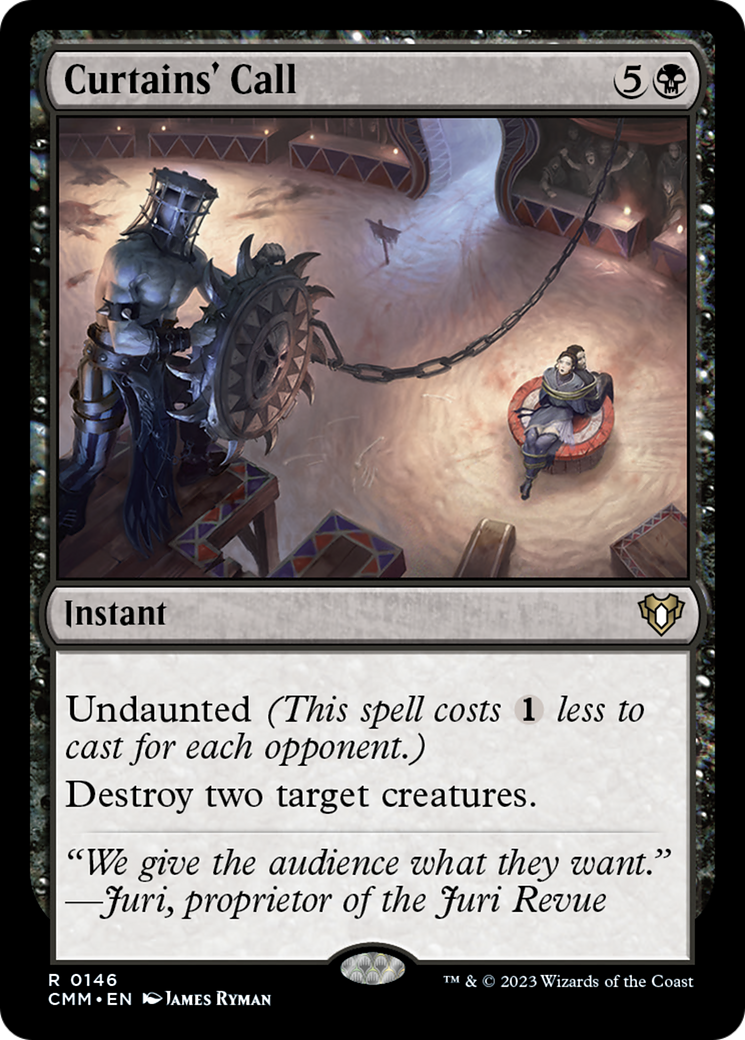 Curtains' Call [Commander Masters] | The CG Realm