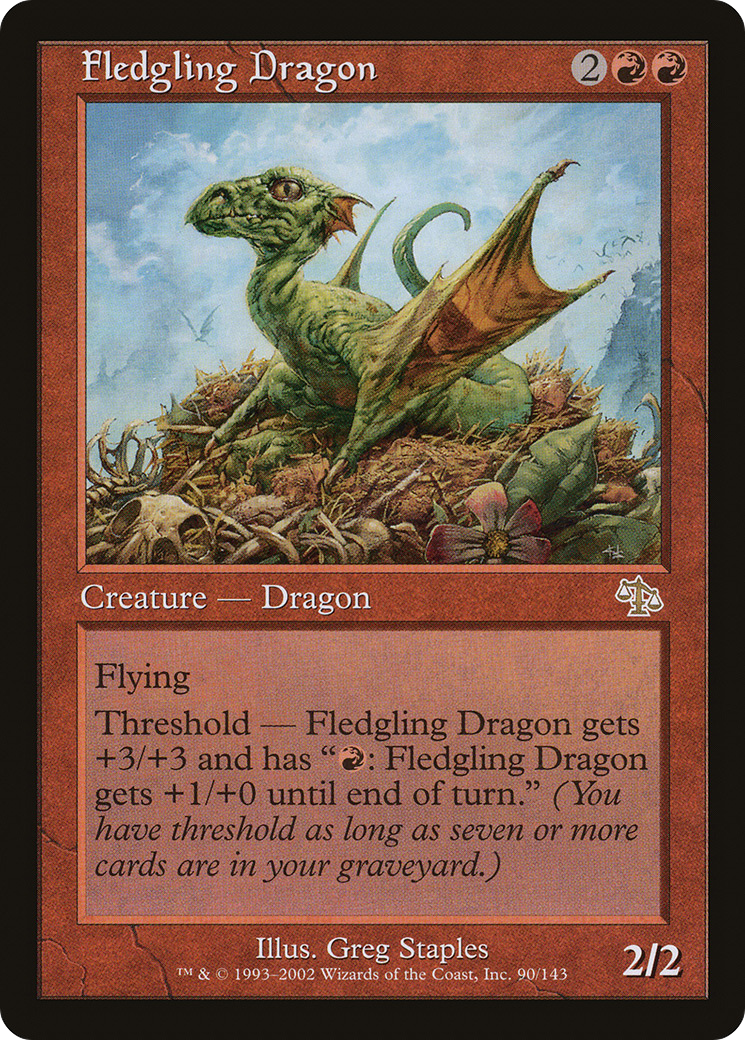 Fledgling Dragon (JUD-090) - Judgment