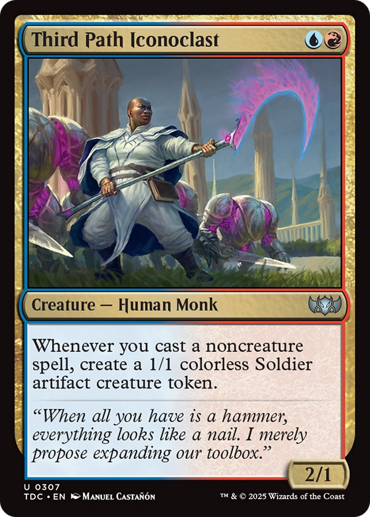 Third Path Iconoclast [Tarkir: Dragonstorm Commander] | The CG Realm
