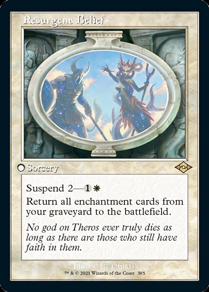 Resurgent Belief (Retro Frame) (MH2-385) - Modern Horizons 2