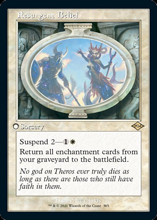 Resurgent Belief (Retro Frame) (MH2-385) - Modern Horizons 2
