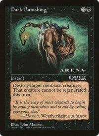 Dark Banishing (Oversized) [Oversize Cards] | The CG Realm