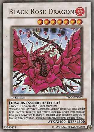 Black Rose Dragon (CSOC-EN039) - Crossroads of Chaos Unlimited