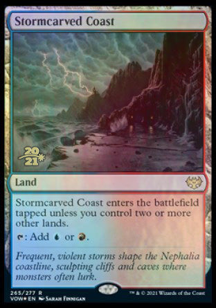 Stormcarved Coast [Innistrad: Crimson Vow Prerelease Promos] | The CG Realm