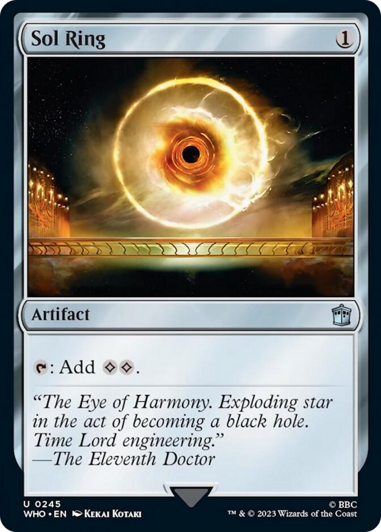 Sol Ring [Doctor Who] | The CG Realm
