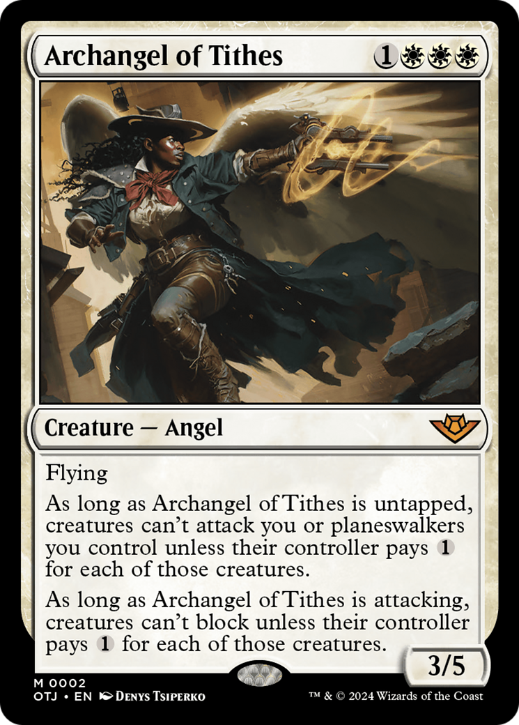 Archangel of Tithes [Outlaws of Thunder Junction] | The CG Realm