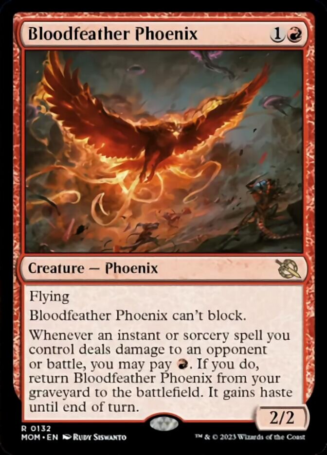 Bloodfeather Phoenix [March of the Machine] | The CG Realm