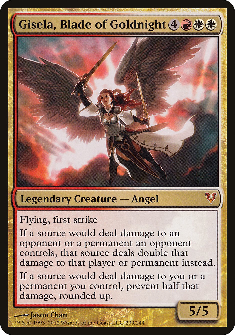 Gisela, Blade of Goldnight (Oversized) [Open the Helvault] | The CG Realm