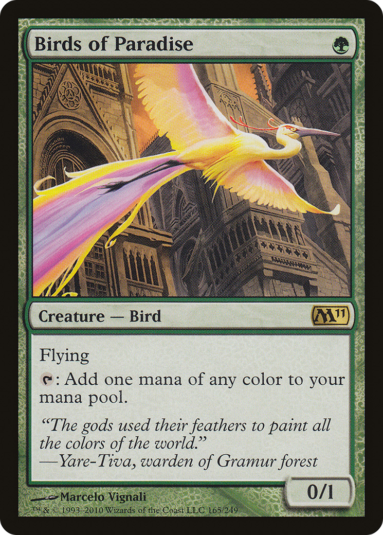 Birds of Paradise (M11-165) - Magic 2011