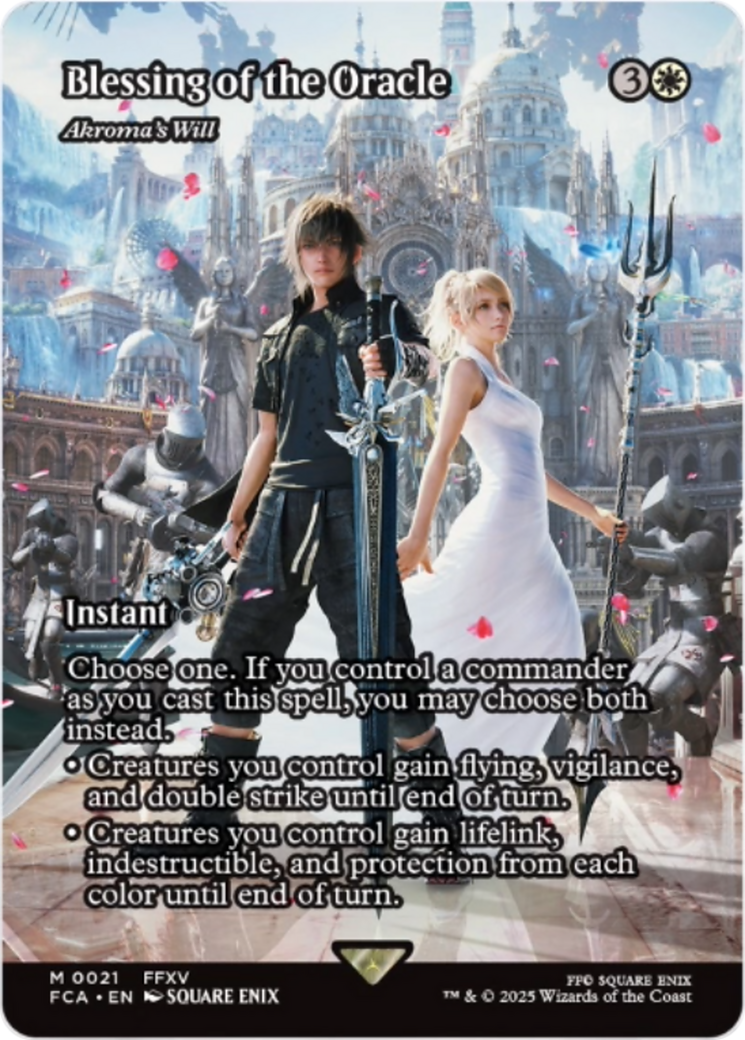 Blessing of the Oracle - Akroma's Will (Showcase) [FINAL FANTASY : Through the Ages] | The CG Realm