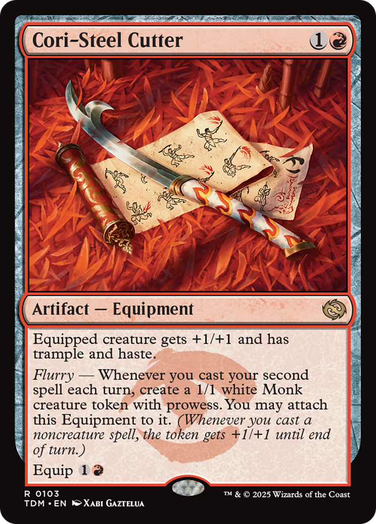 Cori-Steel Cutter [Tarkir: Dragonstorm] | The CG Realm