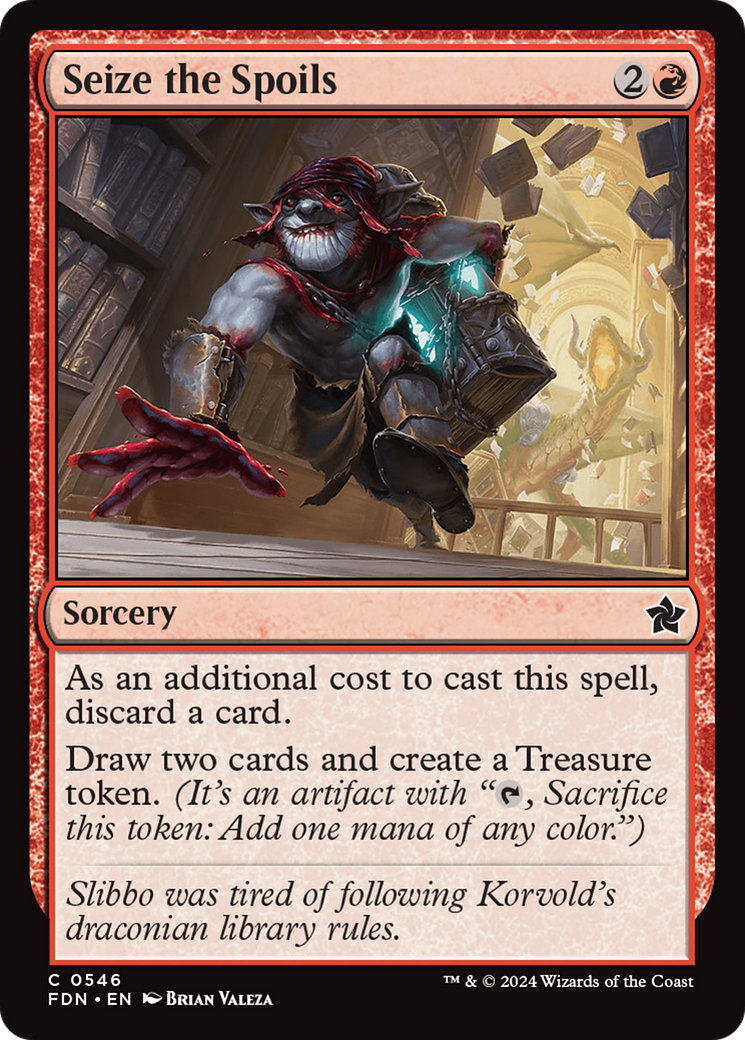 Seize the Spoils [Foundations] | The CG Realm