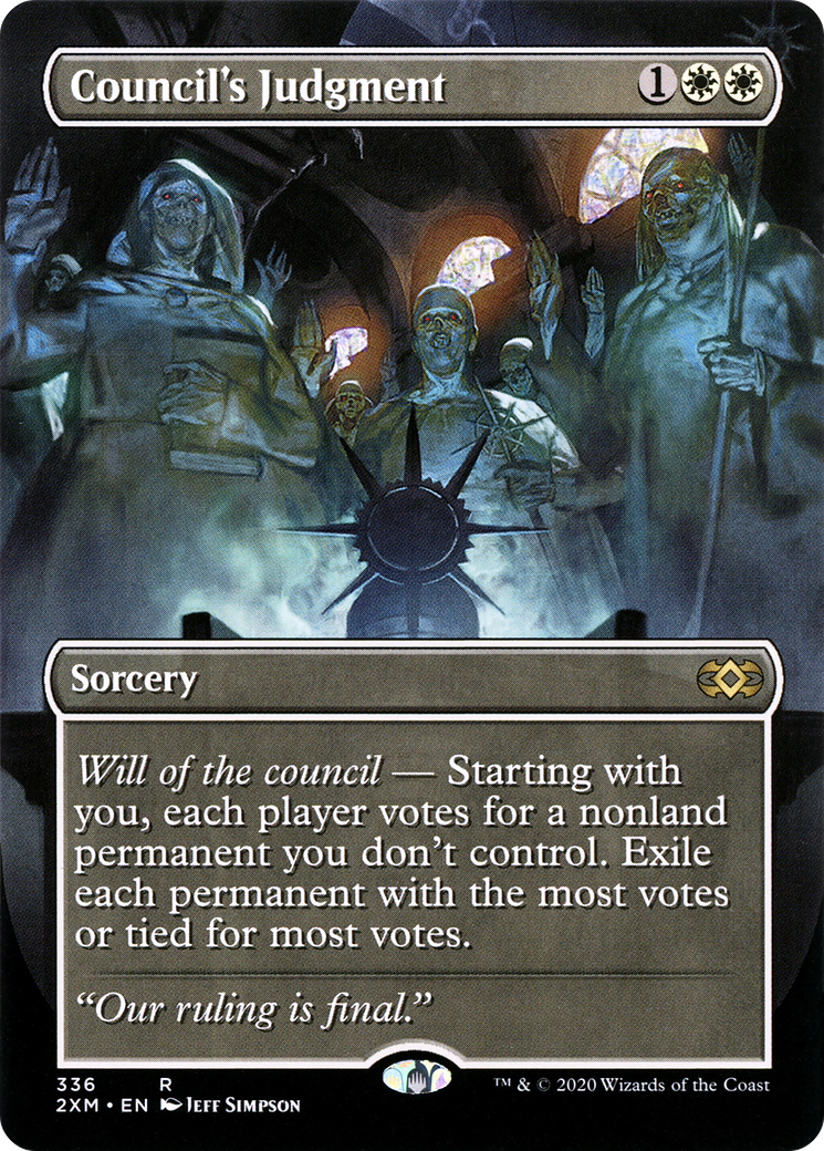 Council's Judgment (Borderless) (2XM-336) - Double Masters