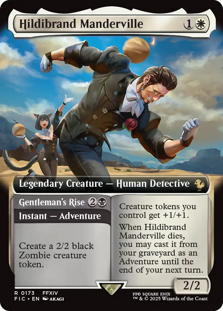 Hildibrand Manderville // Gentleman's Rise (Extended Art) [FINAL FANTASY Commander] | The CG Realm