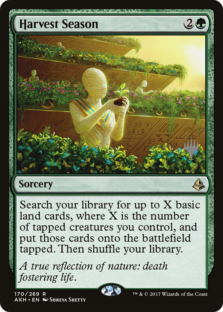 Harvest Season (PPM21-170) - Amonkhet Promos