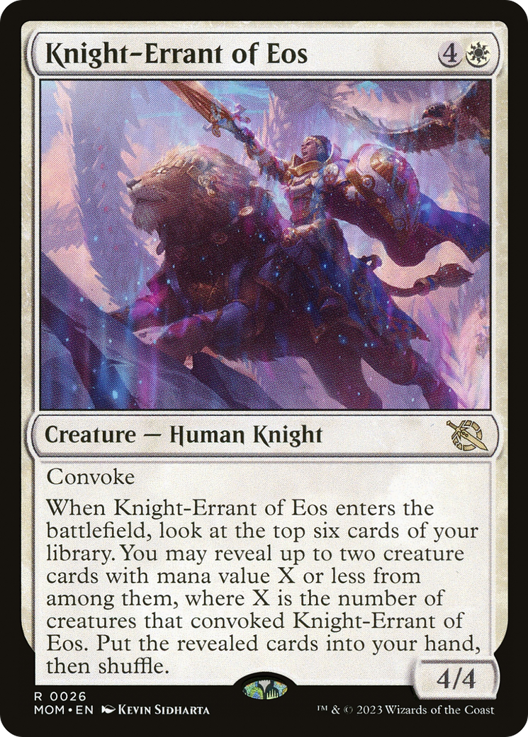 Knight-Errant of Eos [March of the Machine] | The CG Realm