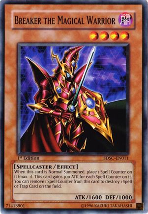 Breaker the Magical Warrior (SDSC-EN011) - Structure Deck: Spellcaster's Command Unlimited