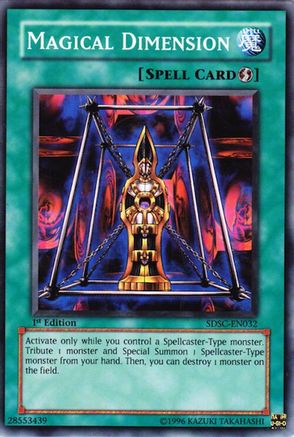Magical Dimension (SDSC-EN032) - Structure Deck: Spellcaster's Command Unlimited