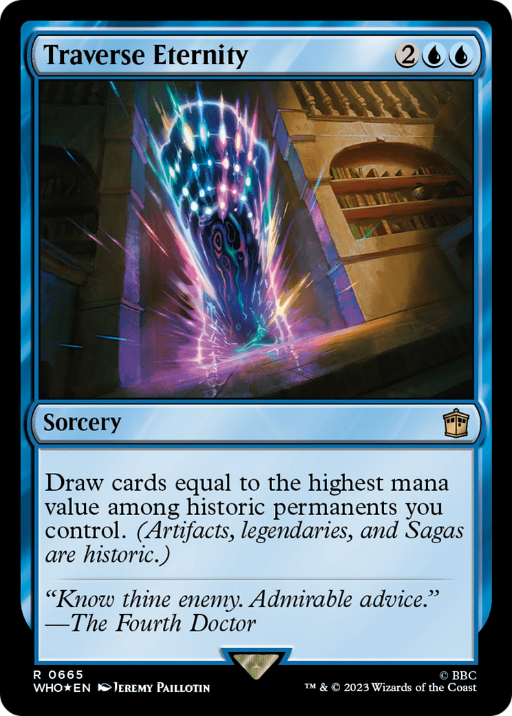 Traverse Eternity (Surge Foil) [Doctor Who] | The CG Realm