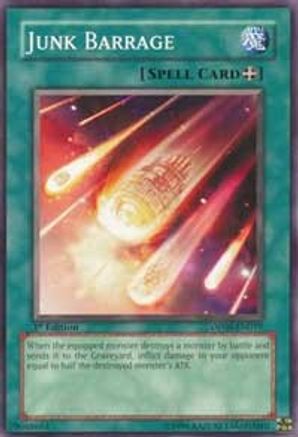Junk Barrage (DP08-EN019) - Duelist Pack 8: Yusei Fudo Unlimited